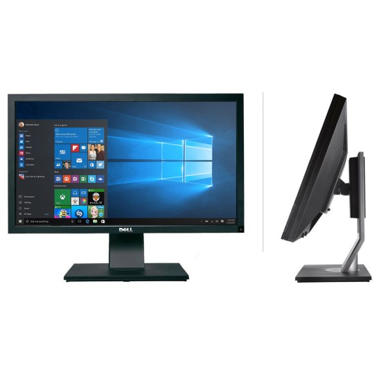 Refurbished Line: DELL P2411H FHD BLACK|24"|VGA - DVI|1Y|F.REF