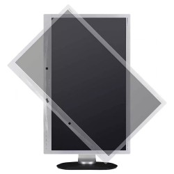 Philips 241P4Q 24" with cam (Με Κάμερα) Black/Silver