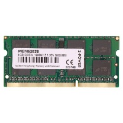 Ram 8GB DDR3L 1600MHz 1.35V SoDIMM - New