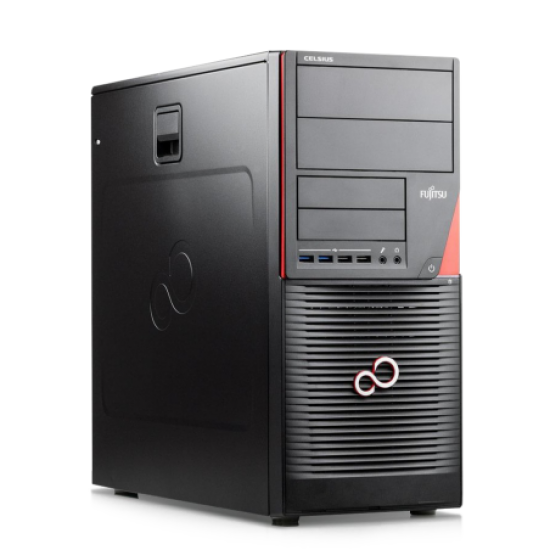 Fujitsu Celsius W550 Core Xeon E3-1220 v5/3.00GHz|16GB/R4|1TB|NVIDIA Quadro NVS 510|GRADE A